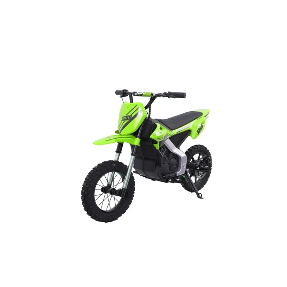 Motocross Elettrico Verde per Bambini 250W – Mazzeo Giocattoli