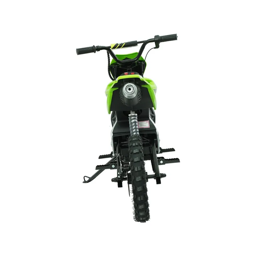 Motocross Elettrico Verde per Bambini 250W – Mazzeo Giocattoli