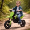 Motocross Honda Elettrico Verde per Bambini 250W - Mazzeo Giocattoli
