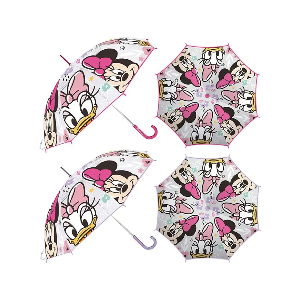 Ombrello trasparente Minnie 82 cm
