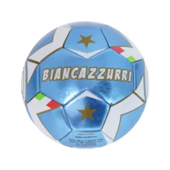 Pallone da Calcio misura 5 bianco/azzurro - Mazzeo Giocattoli