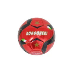 Pallone da Calcio misura 2 rosso/nero - Mazzeo Giocattoli