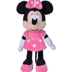 Peluche minnie abito fucsia 35 cm - smoby