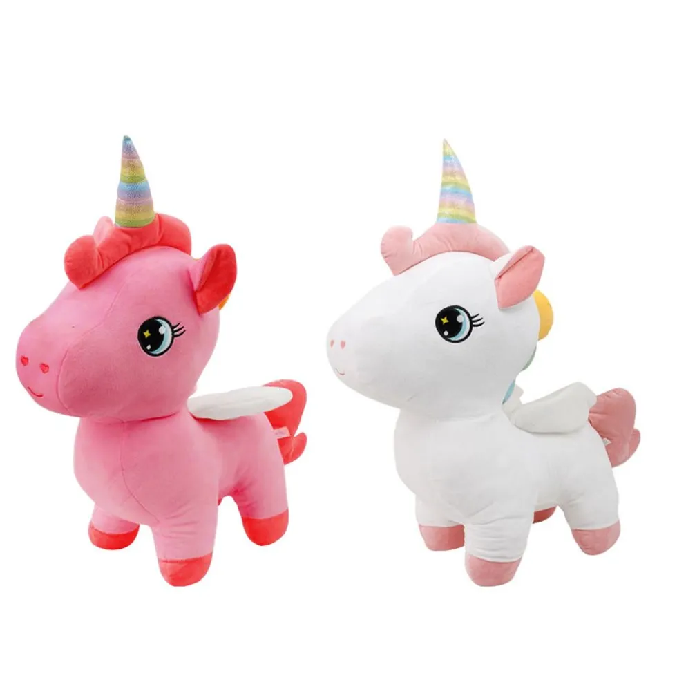 Peluche unicorno in piedi 50 cm - Mazzeo Giocattoli