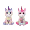 Peluche unicorno multicolore 40 cm - Mazzeo Giocattoli