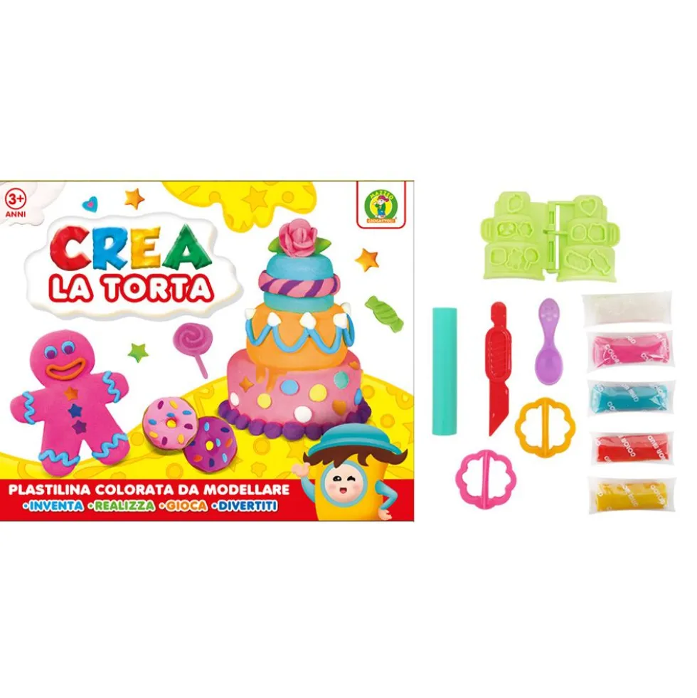 Plastilina crea la torta - Mazzeo Giocattoli