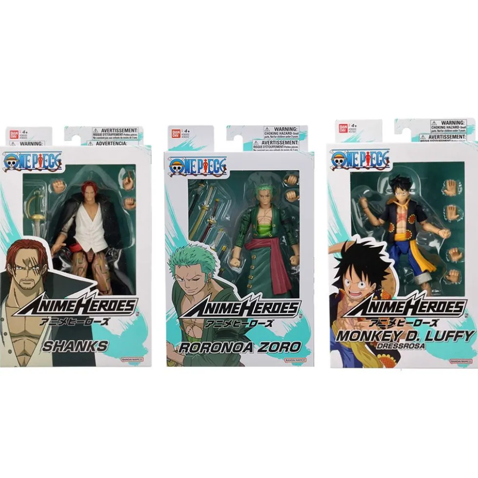 Pupazzo Anime Heroes One Peace - Bandai