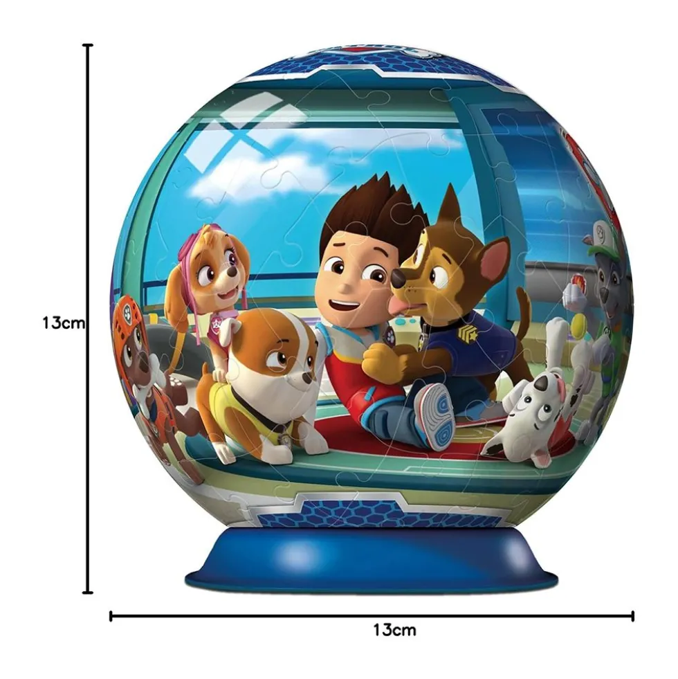 Puzzle 3D Ball Paw Patrol 72 Pezzi – Ravensburger