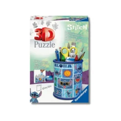 Puzzle 3D Stitch portapenne - Lego