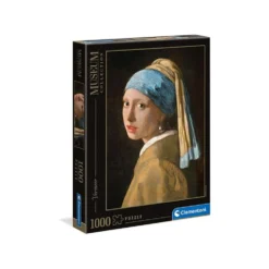 Puzzle 1000 pz Ragazza con l'orecchino di perla E.V. - Clementoni