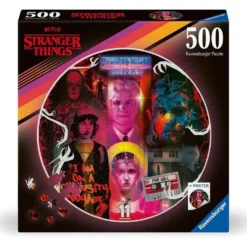 Puzzle Stranger Things Round 500 pz - Ravensburger