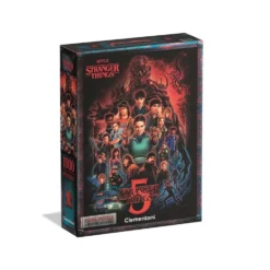 Puzzle Stranger Things Stagione 5 da 1000 Pezzi – Clementoni