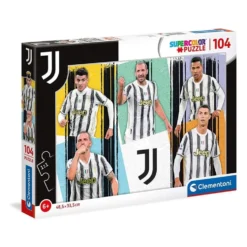 Puzzle Supercolor 104 Squadra Juventus - Clementoni