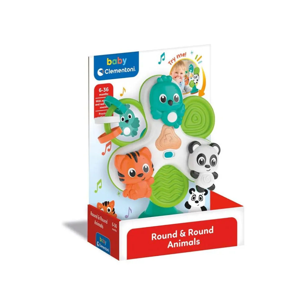 Round & Round animals - Clementoni