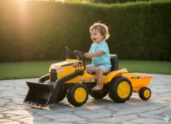 Ruspa cavalcabile elettrica per bimbi - Mazzeo Giocattoli