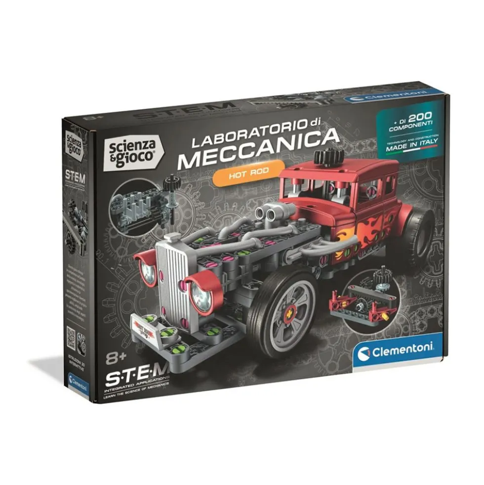 Scienza e Gioco Build Hot Rod – Laboratorio di Meccanica – Clementoni