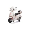 Scooter elettrico Vespa Gts bianco per bambini - Mazzeo Giocattoli