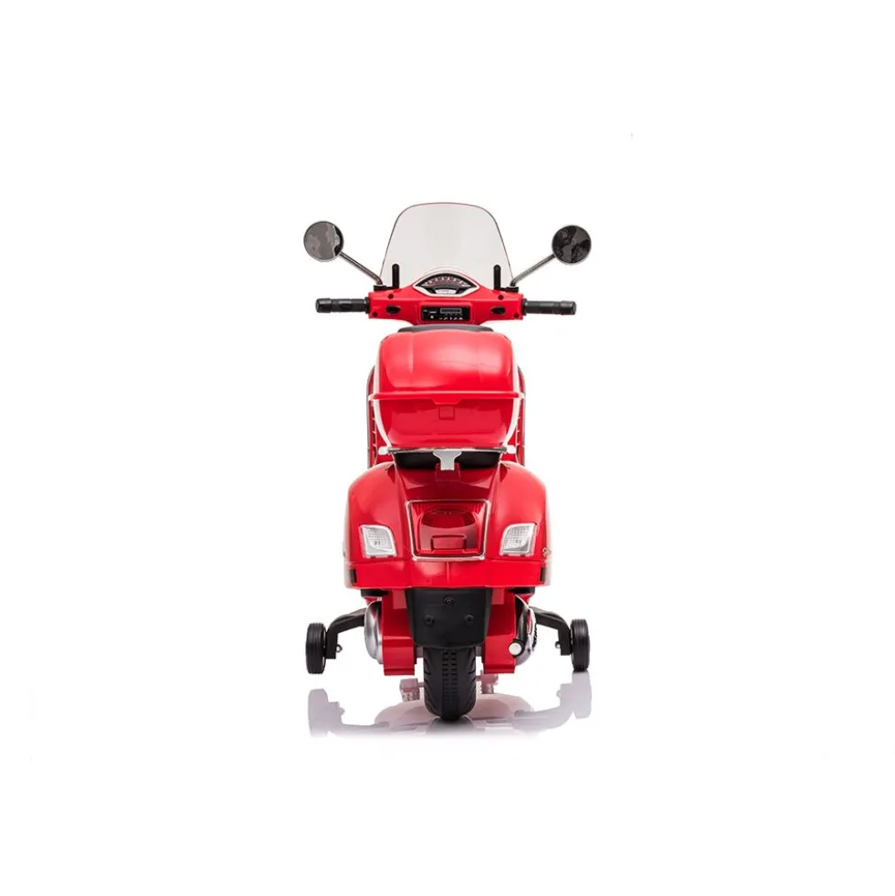 Scooter elettrico Vespa Gts rosso per bambini - Mazzeo Giocattoli