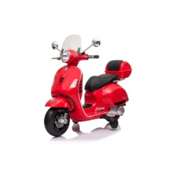 Scooter elettrico Vespa Gts rosso per bambini - Mazzeo Giocattoli