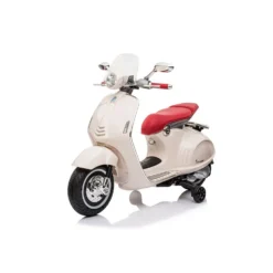 Scooter Vespa per bambino colore bianco - Mazzeo Giocattoli