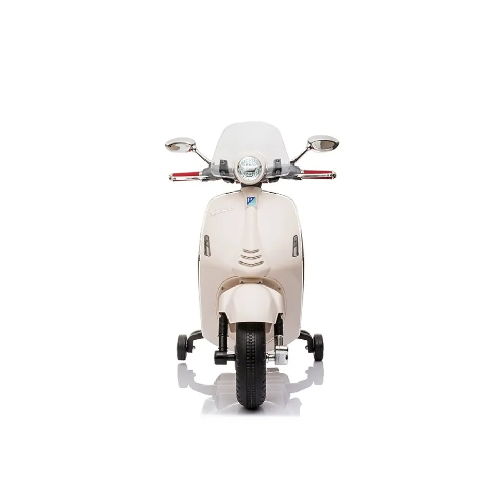 Scooter Vespa per bambino colore bianco - Mazzeo Giocattoli