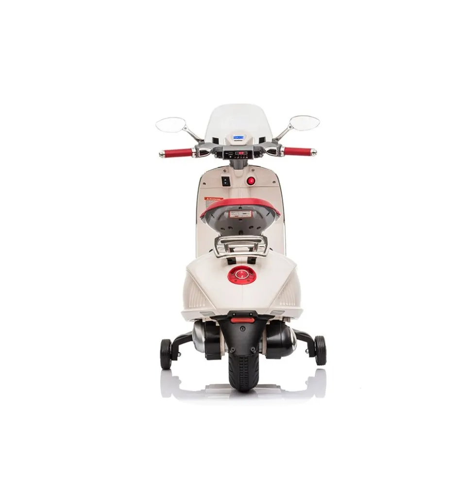 Scooter Vespa per bambino colore bianco - Mazzeo Giocattoli
