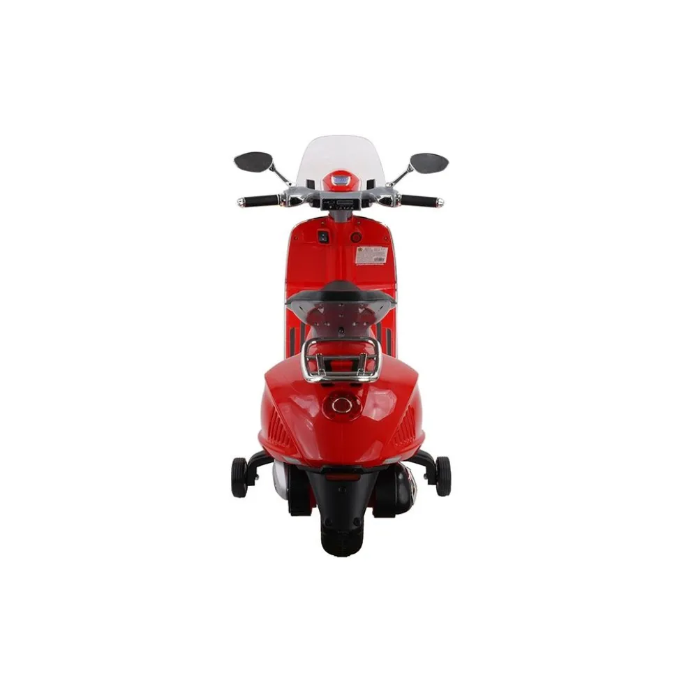 Scooter Vespa per bambino colore rosso - Mazzeo Giocattoli