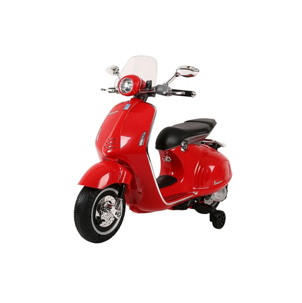 Scooter Vespa per bambino colore rosso - Mazzeo Giocattoli