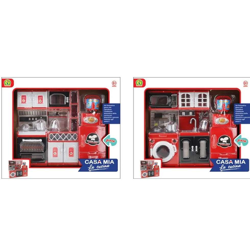 Set da gioco con cucina e accessori in miniatura - Mazzeo Giocattoli