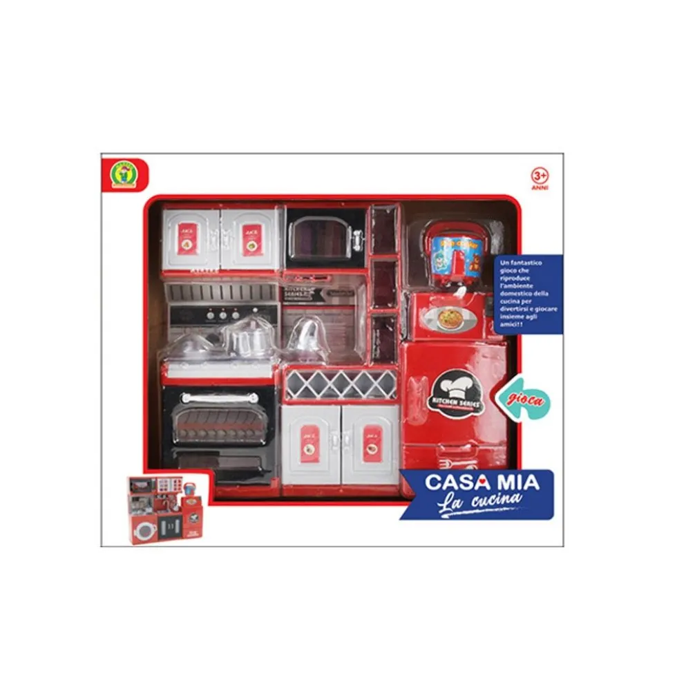 Set da gioco con cucina e accessori in miniatura - Mazzeo Giocattoli
