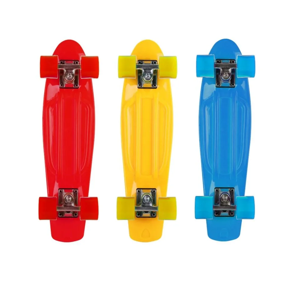 Skateboard per bimbo monocolore 56 cm - Mazzeo Giocattoli