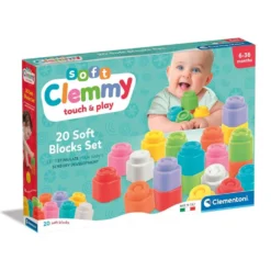 Soft Clemmy costruzioni 20 pz - Clementoni