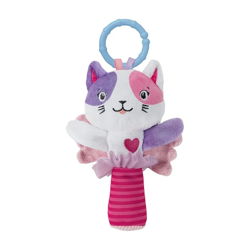 Sonaglino Bimbo Lovely Cat Rattle - Clementoni