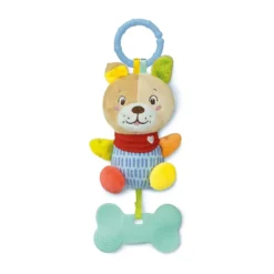 Sonaglino Bimbo Lovely Soft Dog Rattle - Clementoni