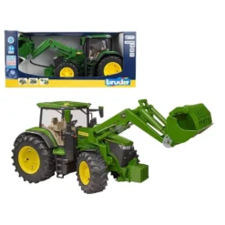 Trattore John Deere 7r 350 con benna - Bruder
