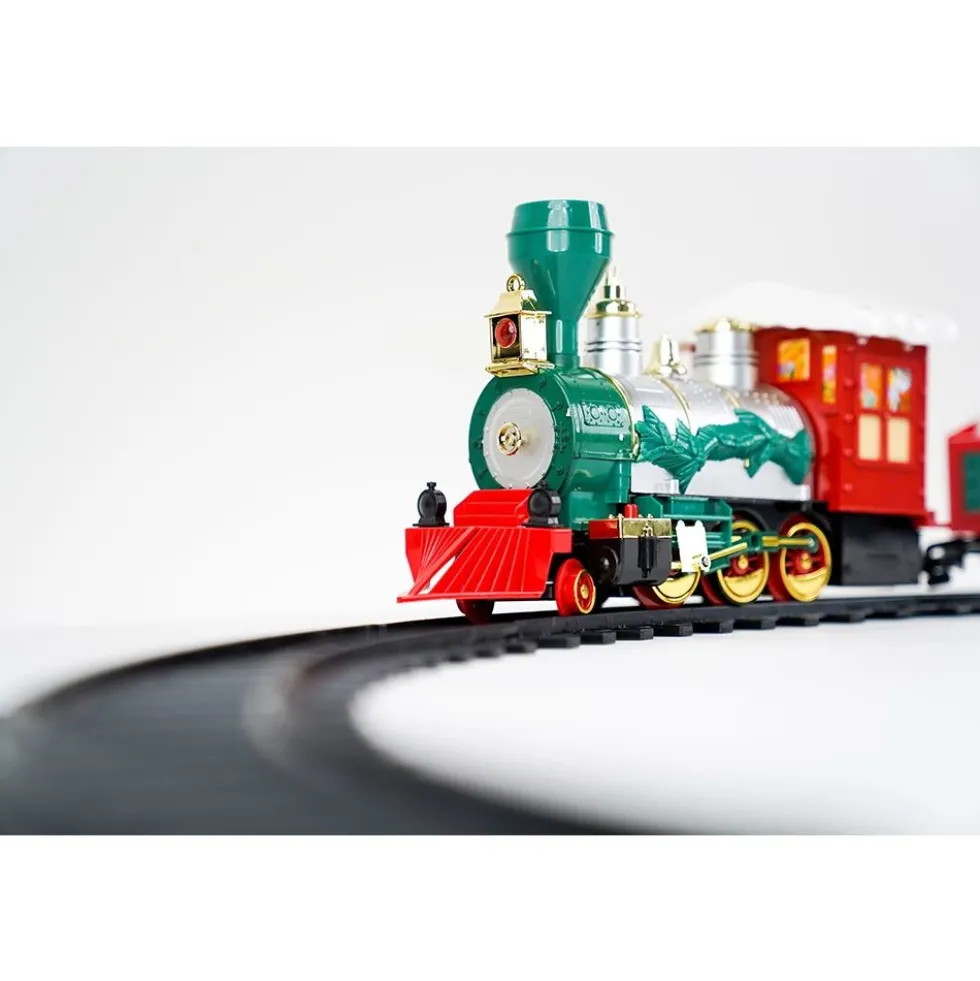 Trenino Natalizio Elettrico con Pista – Mazzeo Giocattoli