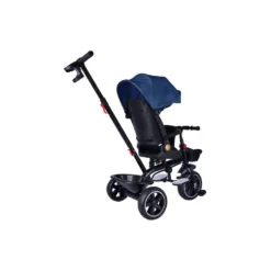 Triciclo blu con cappotta per bambino - Mazzeo Giocattoli