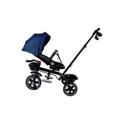 Triciclo blu con cappotta per bambino - Mazzeo Giocattoli