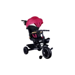 Triciclo fucsia con cappotta per bambino - Mazzeo Giocattoli