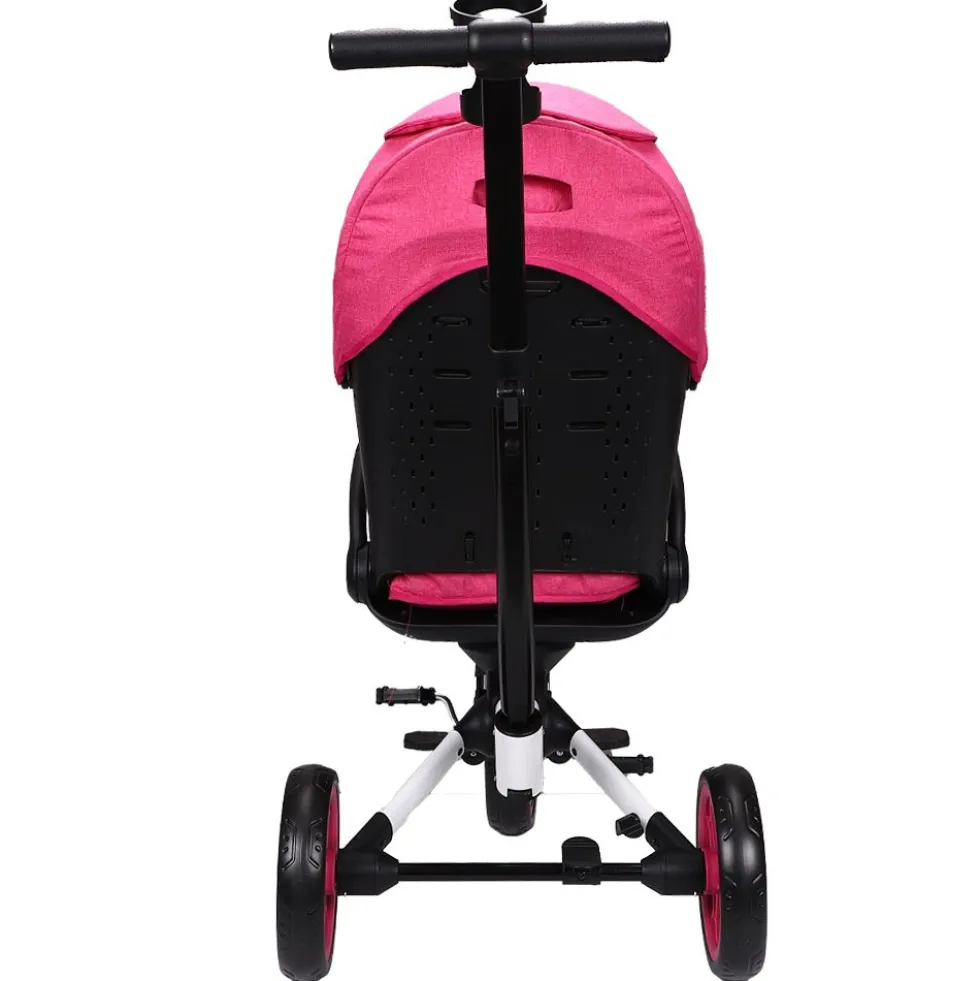 Triciclo Tic Toc Rosa per Bimba - Mazzeo Giocattoli