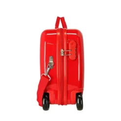Trolley Cavalcabile Mickey Mouse 50 cm Valigia Bambini ABS 34L 4 Ruote