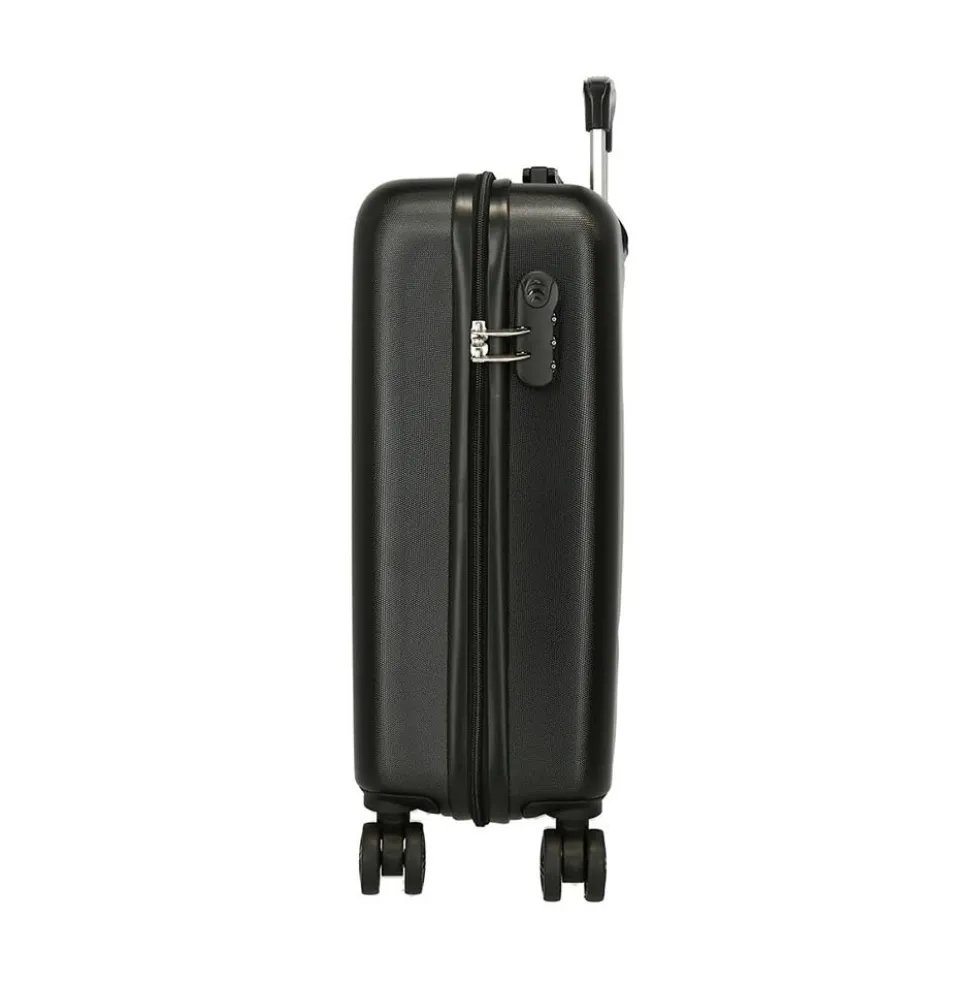 Trolley Kuromi Wonder 55 cm Bianco Fucsia ABS 35L 4 Ruote