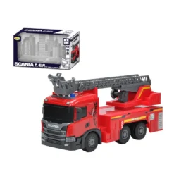Truck scania rosso e nero - Mazzeo giocattoli