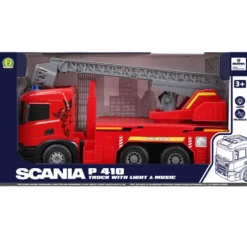 Truck scania rosso e nero - Mazzeo giocattoli