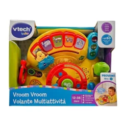 Volante Multiattività Vroom Vroom Bambini Interattivo - VTech