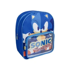 Zaino asilo bimbo Sonic multicolore